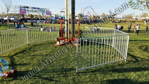 Dual Hi Striker ring the bell carnival game rental